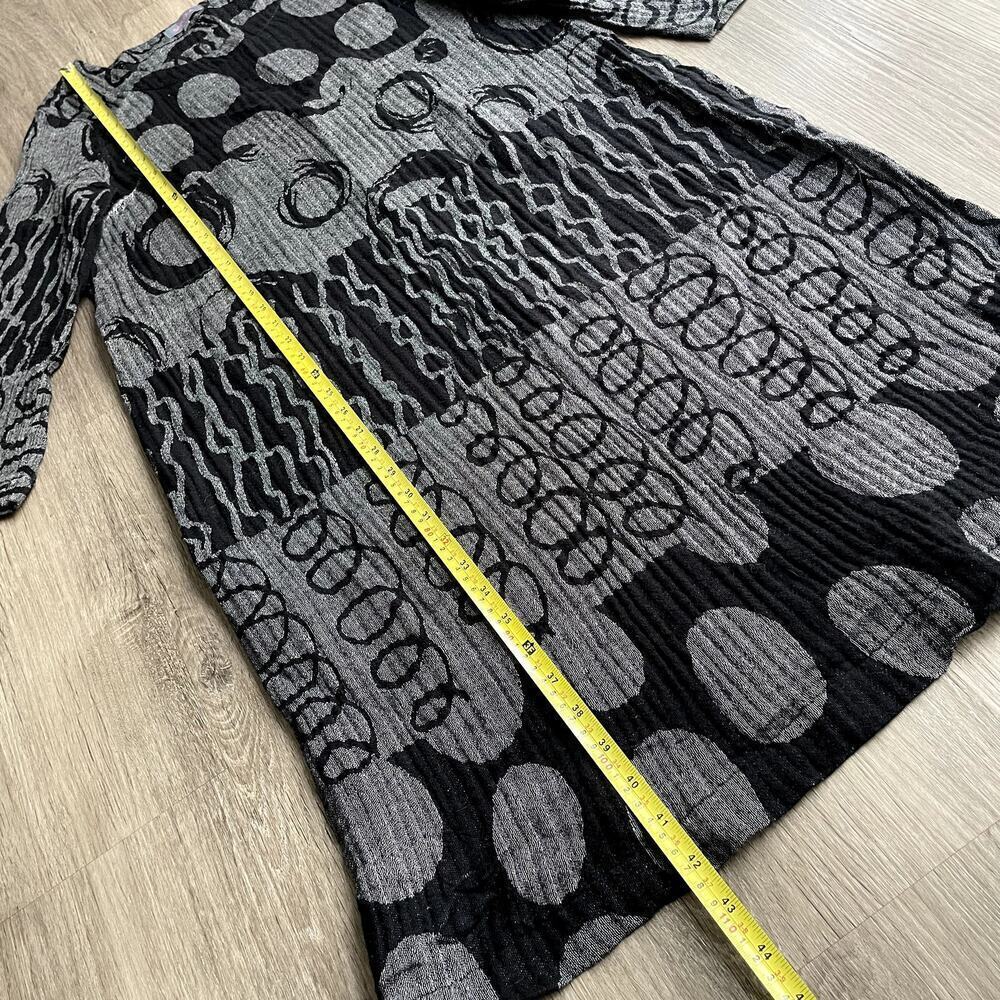 Sahara Abstract Jacquard Wool Blend Dress Women's 2​​​​ - Picture 4 of 8